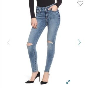 Good American Good Legs Skinny Jeans, Size 0